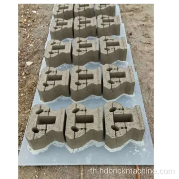 PVCPlastic Block Pallet สำหรับเครื่องจักรทำอิฐบล็อก